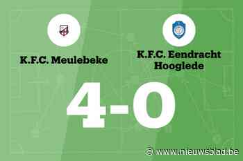 Lievens maakt twee goals voor FC Meulebeke in wedstrijd tegen Eendracht Hooglede