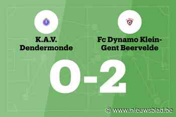 Dynamo Beervelde verzekert de overwinning al in de eerste helft tegen KAV Dendermonde