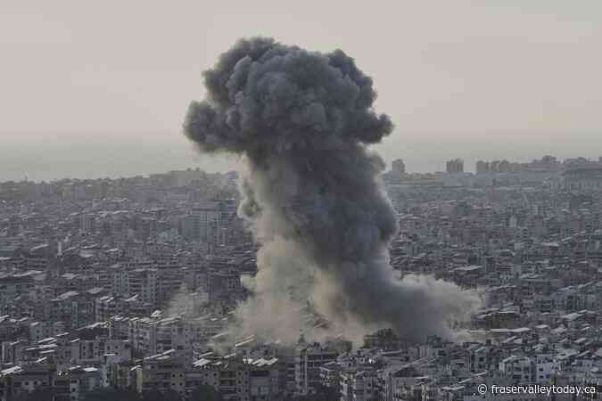 Israeli jets strike Beirut’s southern suburbs for third time since ceasefire