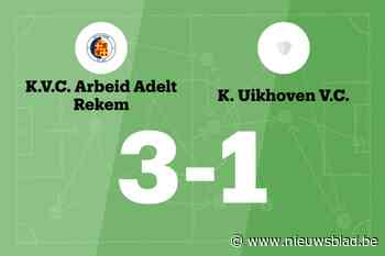 Overduidelijke zege voor Rekem tegen Uikhoven