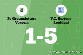 Bertem-Leefdaal B verslaat Vossem B na hattrick L. Oorts
