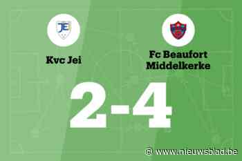 FC Beaufort wint sensationeel duel tegen Jong Eernegem Ichtegem