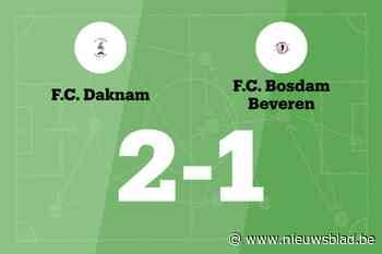 Sterke eerste helft tegen Bosdam Beveren levert FC Daknam zege op