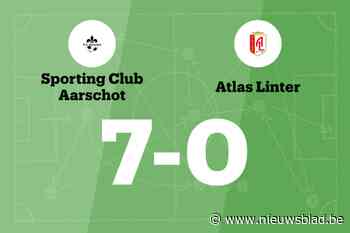 SC Aarschot overklast Atlas Linter