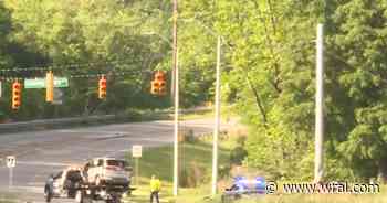 Man killed in fiery crash on Aviation Parkway near I-40 in Wake County