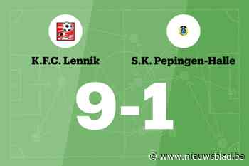 Lennik heeft geen medelijden met Pepingen-Halle B