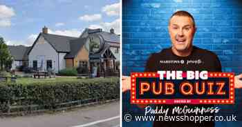 Belvedere pub to host national quiz nights hosted by TV star Paddy McGuinness