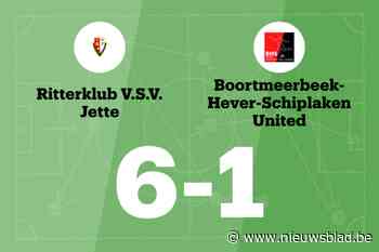 Ritterklub Jette overklast BHS United