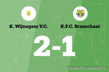 Wijnegem wint wedstrijd tegen Brasschaat