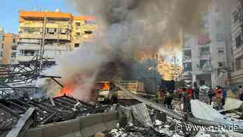 Angriff nach Evakuierungsaufruf: Israel nimmt Hisbollah-Gebäude in Beirut ins Visier