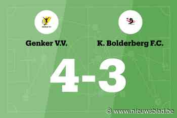 S. Ezaitouni maakt twee goals voor Genk VV in wedstrijd tegen Bolderberg