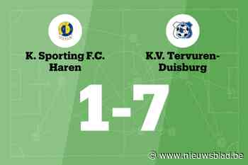 Tervuren-Duisburg B overklast KFC Haren