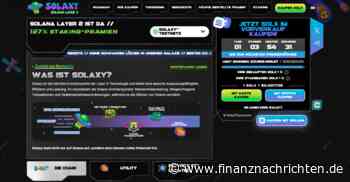 Kryptomarkt-Vergleich: Etablierte Solana vs. Newcomer Solaxy