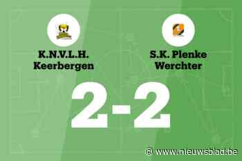 Plenke Werchter sleept gelijkspel uit de brand in de uitwedstrijd tegen KNV Keerbergen