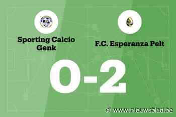 Verlies voor Sp. Calcio Genk dankzij treffers van Mola voor Esp. Pelt B