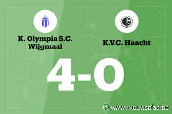 Olympia Wijgmaal B boekt overtuigende zege tegen KVC Haacht B