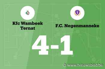 Van Groen leidt Wambeek Ternat B naar zege tegen Negenmanneke