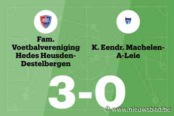 KFV Hedes B wint thuis van Eendracht Machelen-aan-de-Leie, mede dankzij twee treffers Lauwers