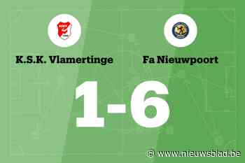 FA Nieuwpoort overklast SK Vlamertinge B