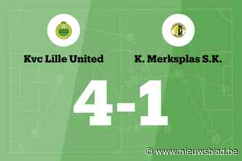 Lille United B boekt overtuigende zege tegen Merksplas