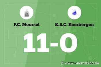 Zege voor Moorsel thuis tegen SC Keerbergen