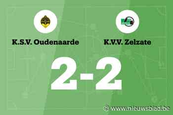KSV Oudenaarde sleept gelijkspel uit de brand in de thuiswedstrijd tegen KVV Zelzate