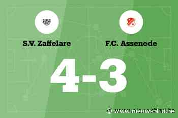 De Witte leidt SV Zaffelare naar zege tegen FC Assenede