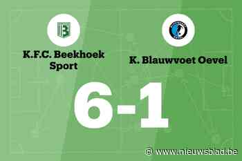 Beekhoek overklast Blauwvoet Oevel