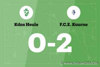 FCE Kuurne maakt het verschil in de tweede helft tegen KdNS Heule