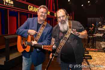 Vince Gill Invites Steve Earle to Join the Grand Ole Opry — See the Sweet Moment!