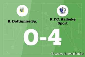 Turcan scoort drie keer, FC Aalbeke Sport verslaat R. Dottignies Sp.
