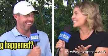 Rory McIlroy tackles Amanda Balionis question live on air - 'why would he say that?'