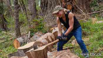 This B.C. woman is internet-famous for chopping wood. So, she wrote a book about it