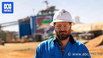 Artist and miner saves a life with powerful, 16m-high message