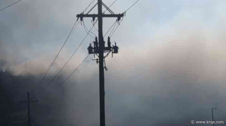 Forward progress stopped on Boston Fire in Silver City