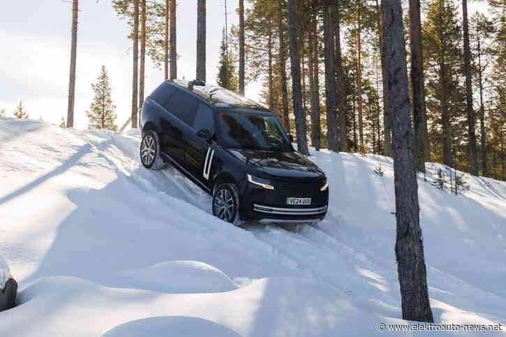 Range Rover testet 800-Volt Elektro-SUV am Polarkreis