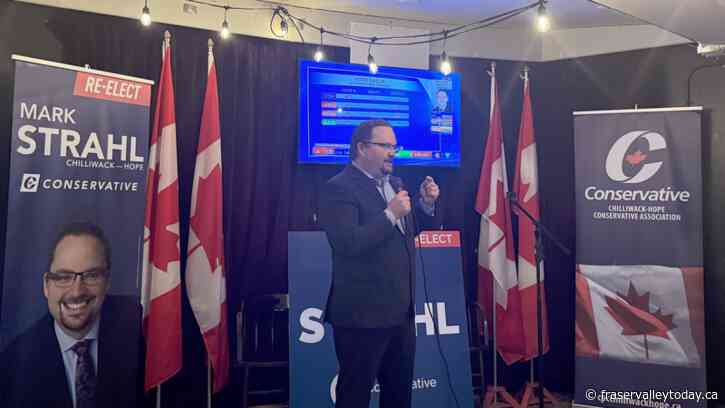 Chilliwack-Hope MP Mark Strahl resoundingly re-elected