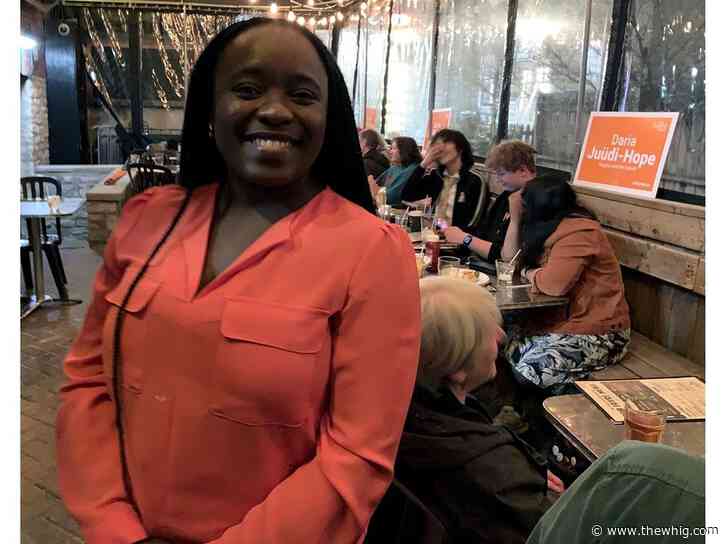 NDP's Juudi-Hope grateful for chance to meet people face-to-face