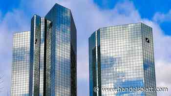 Banken: Deutsche Bank erzielt höchsten Quartalsgewinn seit 14 Jahren