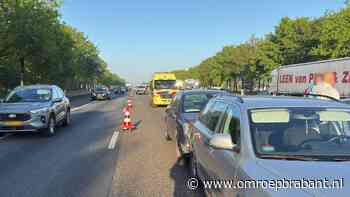 Vertraging op de A58 na ongevallen bij Rucphen