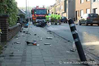 Motorrijder in levensgevaar na aanrijding met auto in Kruibeke