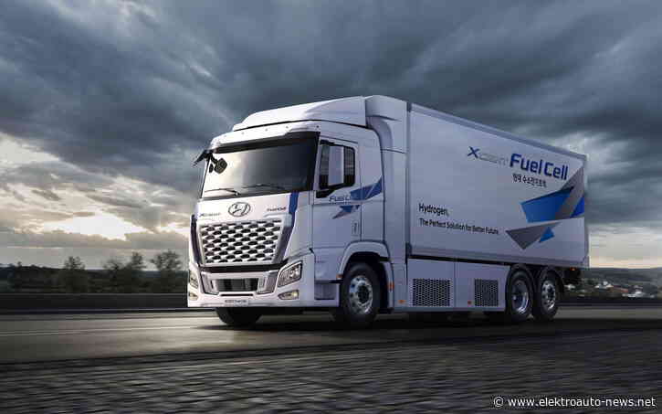 Hyundai zeigt Xcient Fuel Cell Wasserstoff-Lkw für Amerika