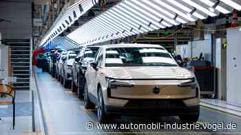 Volvo startet Produktion des EX30 in Europa