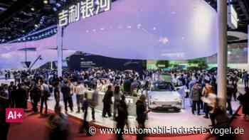 Messetrends: Chinas Autoindustrie verschluckt sich am autonomen Fahren