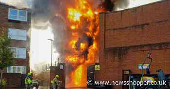 LIVE updates as 100 firefighters tackle flames and smoke from Westminster blaze