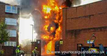 LIVE updates as 100 firefighters tackle flames and smoke from west London blaze