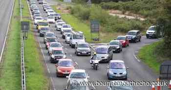 Delays on A338 after reports of heavy traffic
