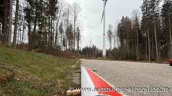 Was passiert mit diesem Fuchstaler Rotorblatt?