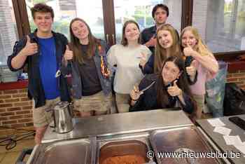 Spaghettifestijn spijst kampkas van Chiro Meise