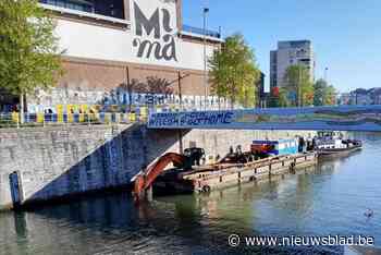 Stabilisatiewerken aan de Henegouwenkaai gestart: “Werken duren twee maanden”